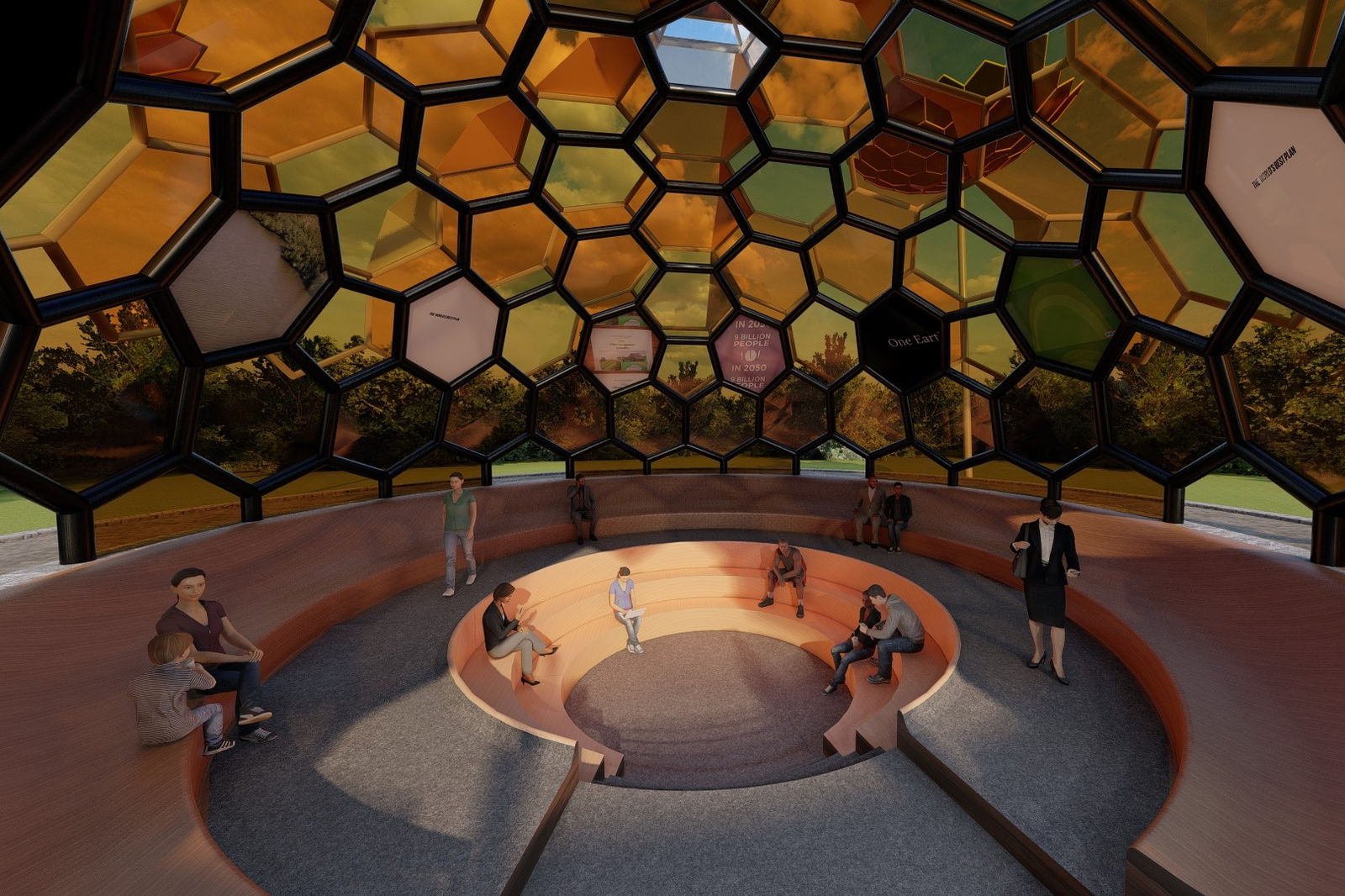 Honeycomb Dome installation