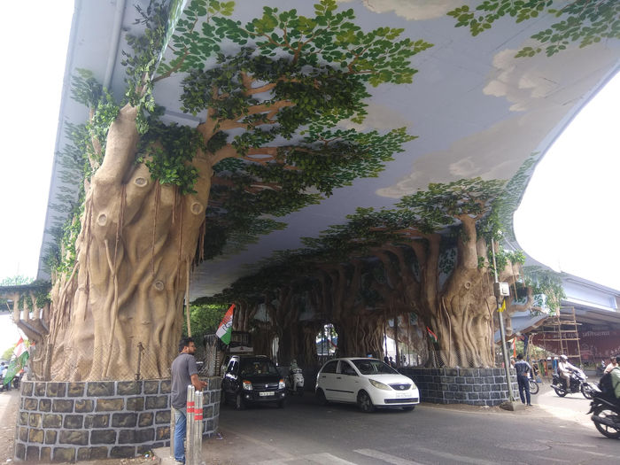 Triangle Bridge, Hadapsar, Pune — Jumbish project