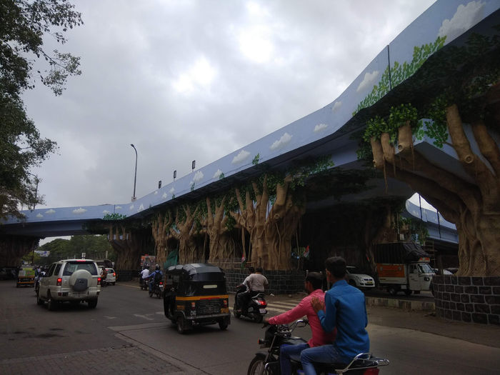 Triangle Bridge, Hadapsar, Pune — Jumbish project